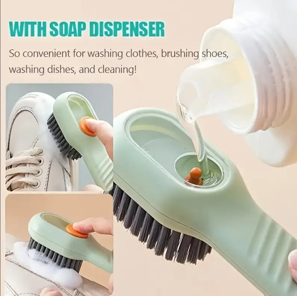 Hangable Soft Bristle Cleaning Brush